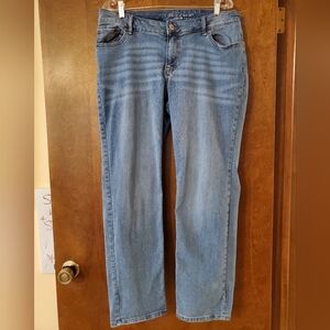 Maurices mid-rise jeans, size 16W